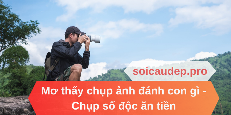 Mơ thấy chụp ảnh đánh con gì