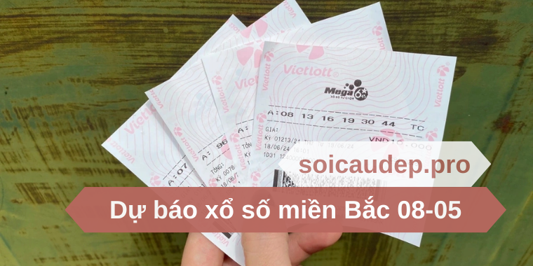 Dự báo xổ số miền Bắc 08-05