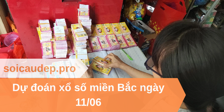 Dự đoán xổ số miền Bắc ngày 11/06