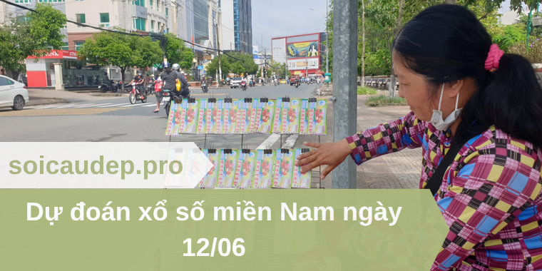 Dự đoán xổ số miền Nam ngày 12/06