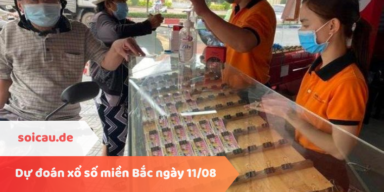 Dự đoán xổ số miền Bắc ngày 11/08
